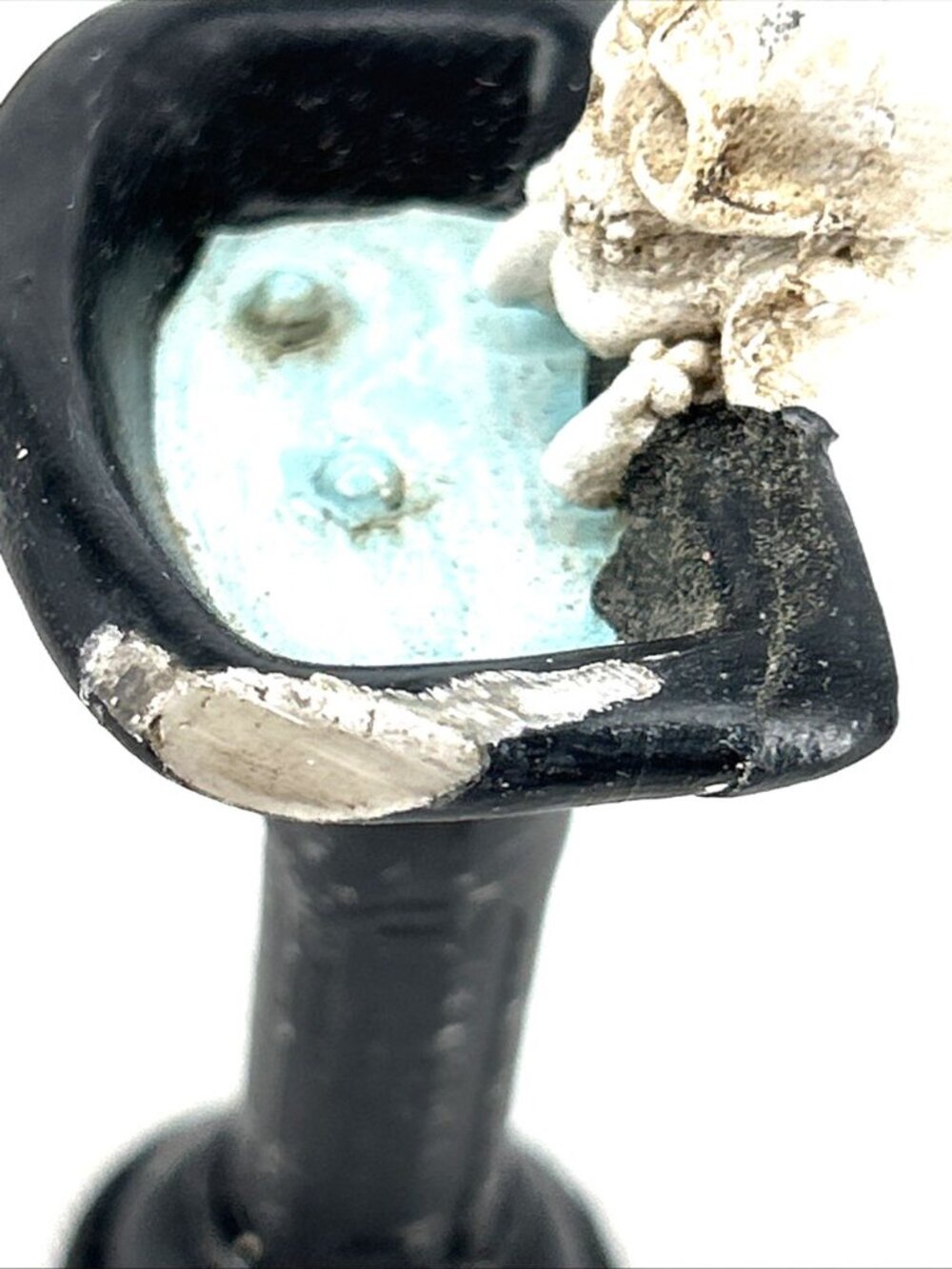 Dollhouse Halloween Miniatures Skulls Witches Legs Tiny Decor 3.25" Lot of 4 - Picture 10 of 10